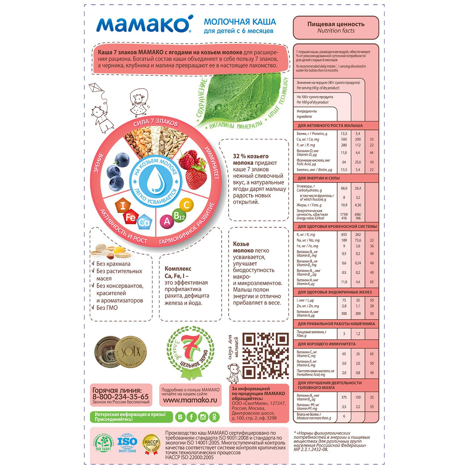 Как развести кашу мамако